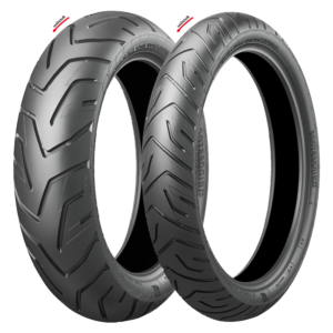 The Bridgestone A41 is a high-performance adventure motorcycle tire renowned for its exceptional on-road capabilities and all-weather performance.