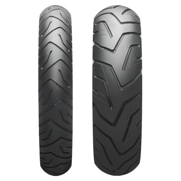 The Bridgestone A41 is a high-performance adventure motorcycle tire renowned for its exceptional on-road capabilities and all-weather performance.