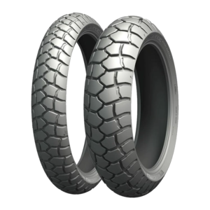 The Anakee Adventure is a top-tier motorcycle tire manufactured by Michelin, designed specifically for adventure touring and dual-sport motorcycles. Offering a perfect balance of on-road performance and off-road capability, the Anakee Adventure delivers impressive grip, stability, and precise handling on various surfaces. Its advanced tread pattern provides excellent traction in both wet and dry conditions, ensuring a safe and confident riding experience. The tire's durable construction and enhanced puncture resistance make it suitable for long-distance journeys and off-road adventures. With the Michelin Anakee Adventure, riders can confidently tackle any terrain, whether it's smooth pavement or challenging off-road trails, all while enjoying superior comfort and reliability.